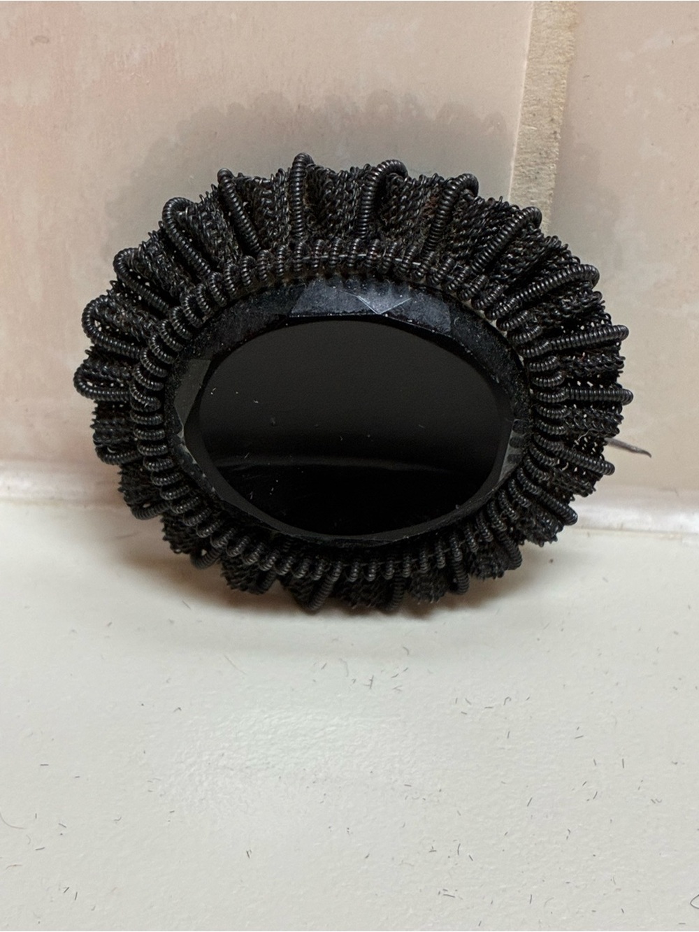 Victorian Mourning Intricate Hair Brooch